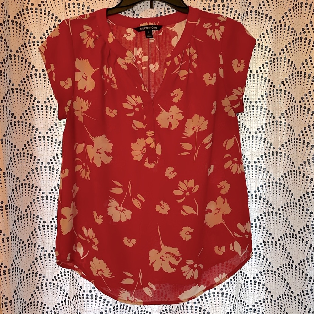Hope Split Neck 41 Hawthorne Red Small